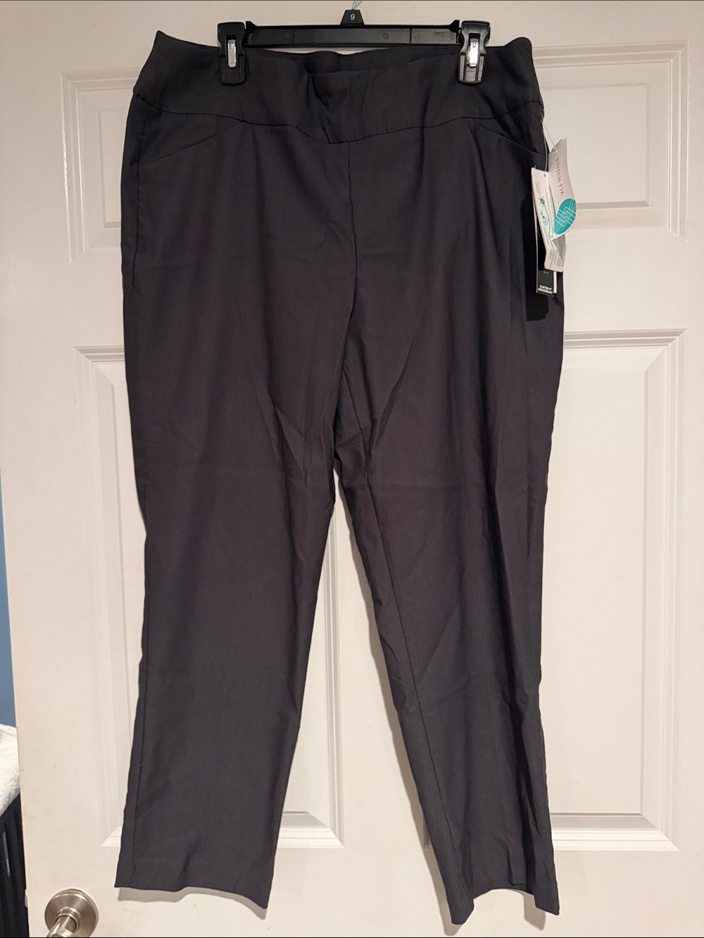 Stitch Fix Women’s Black Pull-On Straight-Leg Pants by Tribal